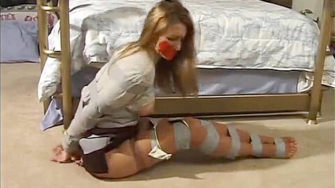 Taped Up In The Bedroom